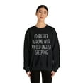 thumbnail image 3 of Old English Sheepdog Dog Mom Mothers Day Sweatshirt, Gifts, Crewneck, 3 of 4