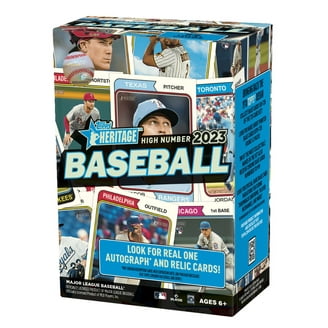 Free Shipping! Topps 2023 Heritage MLB Baseball Trading Cards Mega