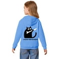 thumbnail image 6 of DHFJKG Boys Girls Graphic Hoodies Sweatshirt Kids Children Toddlers Cute Cat Printed Hooded Pockets Pullover For Fall Winter Comfort Tops, 6 of 7
