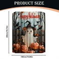 thumbnail image 5 of Halloween Shower Curtain Set Halloween Bathroom Curtain Set Shower Curtain Pumpkin Shower Curtain Set With Non Slip Rugs Toilet Lid Cover And Bath Mat Shower Curtain, 5 of 8