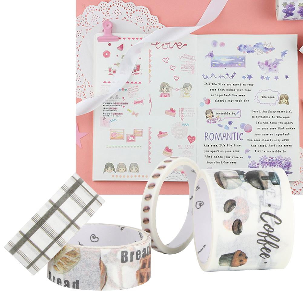 Kritne 4 Roll Novel Sticker Tape Popular Delicate Decorative Decals Diy Vivid Stickers For Diary Sticker Tape Set Repeatable Paste Sticker Tape Walmart Com Walmart Com Kritne 4 Roll Novel Sticker Tape Popular Delicate Decorative Decals Diy Vivid Stickers For Diary Sticker Tape Set Repeatable Paste Sticker Tape Walmart Com Walmart Com
