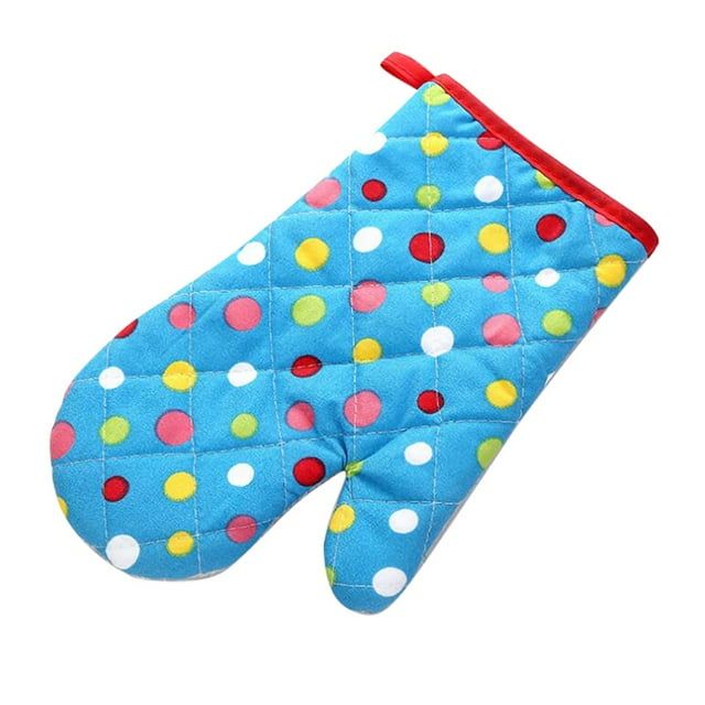 AKEGAMN Pot Oven Pad Gloves Proof Microwave Protected Dot Heat Mitts Cooking Kitchen Kitchen,Dining & Bar