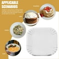 thumbnail image 4 of ifundom Multi-Function Silver re Paper Plates Durable for Kitchen Use 40Pcs, 4 of 6