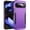 Purple, variant on For Google Pixel 10/10 Pro Tough Hybrid Case - Dark Blue