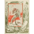 thumbnail image 2 of John Rea Neill 11x14 Black Ornate Wood Framed Double Matted Museum Art Print Titled: The Sea Fairies Pl 11 (1911), 2 of 5