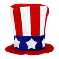 thumbnail image 6 of Independence Day Top Hat, 250th Anniversary Flag Costume Patriotic Accessory for 4th of July Party Supplies and Theme Decor,July 4th Decorations, 6 of 7