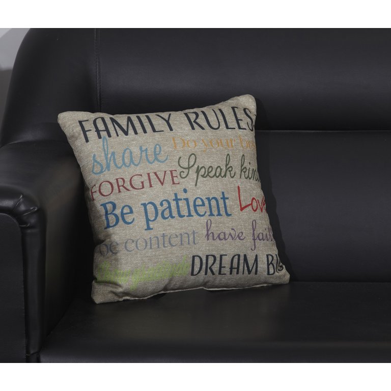 Law and Order Pillow Funny Sofa Bed Cushion Throw Pillows 