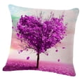 thumbnail image 1 of Funda de almohada de lino de árbol púrpura cubierta púrpura del amortiguador del algodón de la vendimia del árbol de la cubierta de la decoración casera # 1 # 1 Magideal Funda de almohada de lino de árbol púrpura, 1 of 7