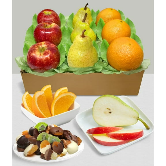 From You Flowers - Classic Fruit Gift Basket for Birthday, Anniversary, Get Well, Congratulations, Thank You, All Occasions
