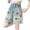 02_bleu Clair, variante sur GPOECD Shorts en Denim à Taille Haute Déchirés pour Filles, Jambe Droite, Été, Décontractés, Coupe Ample, Pantalon en Jean à la Mode 01_Blue,140
