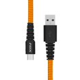 thumbnail image 3 of Cable Micro USB FOX Lifeworks LWFX-CMIC2M-OR Naranja 1.5 m, 3 of 4