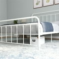 thumbnail image 3 of DHP Wallace Metal Platform Bed Frame with Headboard, Queen, White, 3 of 17