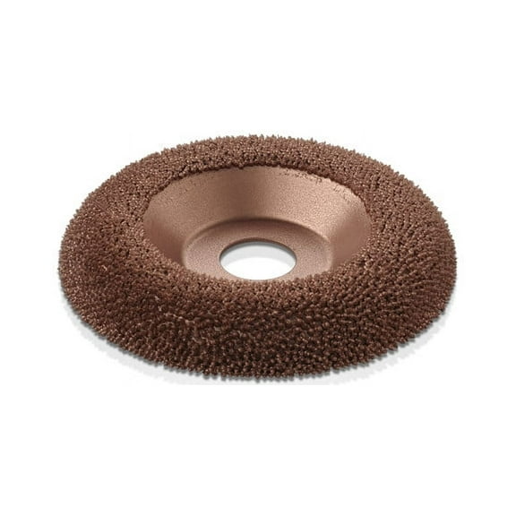 Kutzall Original Shaping Dish, 4-1/2" Diameter, 7/8" Bore, Tungsten Carbide Coating, Very Coarse