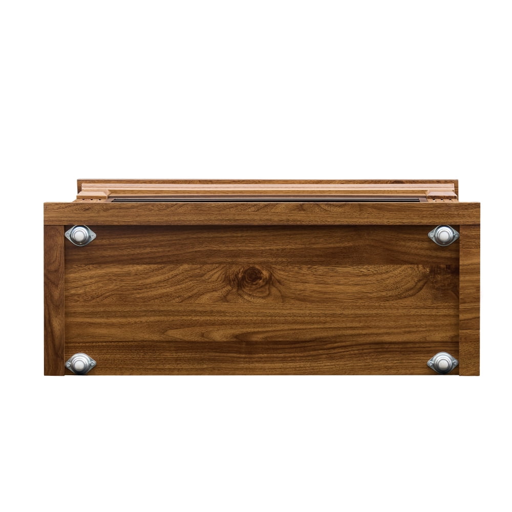 28" TV Media Entertainment Center with Electric Fireplace, Infra Red Remote Control ，Dark Oak