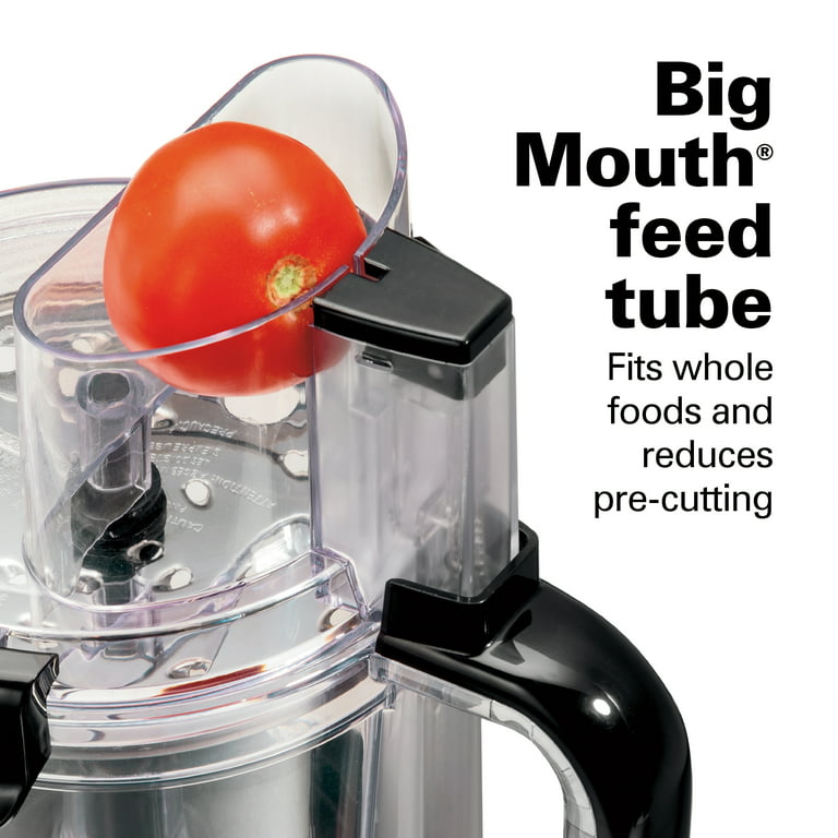 Hamilton Beach Stack & Snap 10-Cup Black Food Processor with Big Mouth -  Power Townsend Company