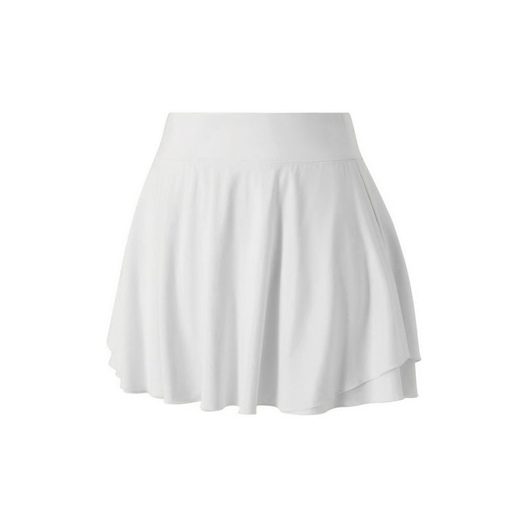 White tennis 2025 skirt walmart