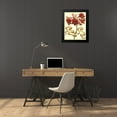 thumbnail image 4 of Vision Studio 20x24 Black Modern Framed Museum Art Print Titled - Ribbon Florals II, 4 of 5