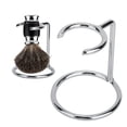thumbnail image 4 of Soporte para brocha de afeitar, soporte para brocha de afeitar de acero inoxidable para hombres, soporte para brocha de afeitar, funcionalidad inteligente, 4 of 8