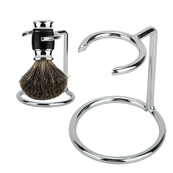 Soporte para brochas de afeitar Jadeshay de Acero inoxidable para hombres