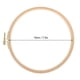 thumbnail image 5 of 5Pcs Embroidery Hoop Frame Round Wide Bamboo Portable Desktop DIY CrossStitch Supplies 19cm, 5 of 5
