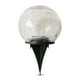thumbnail image 3 of Billuyoard Bola al aire libre, luz Solar, lámpara LED resistente al agua, estacas cálidas, decoración de fiesta, adorno para valla de patio, camino Iluminación y accesorios Billuyoard HA008916-00B, 3 of 6