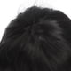 thumbnail image 3 of Peluca de niño, pelo corto negro, reemplazo de flequillo, peluca superior, peluca completa recta para hombres, 3 of 8
