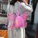 thumbnail image 5 of Mochila Transparente Con Patrón De Mariposas Para Niños, Mochila Impermeable Resistente Al Desgaste, Mochila Para Niños, Accesorios Escolares Para Niñas Yuarrent AP007519-02, 5 of 6