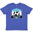 thumbnail image 3 of Inktastic Soccer Argentina Flag Banner Youth T-Shirt, 3 of 5