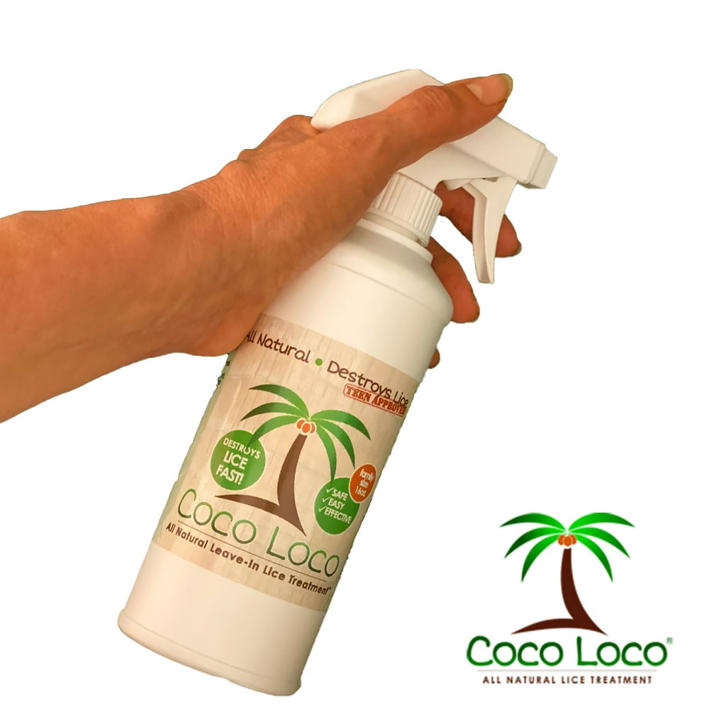 Coco Loco Natural lice free Spray, Prevent head lice and repel from