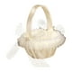 thumbnail image 3 of Cestas de Flores de Boda Románticas Decoradas con Encaje Satinado Delicado Contenedor de Dulces de Frutas Cestas Elegantes para Decoración de Suminist Estilo B mayimx Cesta floral de boda, 3 of 9