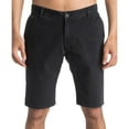 thumbnail image 1 of Quiksilver Mens Straight Tapered Fit Slit Pocket Khaki, Chino Shorts, 1 of 4