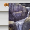 thumbnail image 3 of Carolines Treasures BDBA0293CHF Otters by the Waterfall by Daphne Baxter Flag Canvas House Size  Large multicolor, 3 of 4
