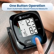 LotFancy Blood Pressure Monitor, Automatic Digital BP Machine w/Large Cuff for Upper Arm 8.6-16.5 in