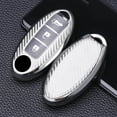 thumbnail image 1 of Car Key Fob Cover Case Protector TPU Carbon Fiber Remote Car Key Fob Case Cover Holder Shell For Nissan Infiniti, 1 of 12