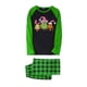 thumbnail image 2 of Conjuntos de pijamas navideños familiares a juego Grinch 2024, pijama de Grinch con parte superior y pantalones de pijama a cuadros, pijama de Grinch para niños y adultos para la familia, Mujer S, 2 of 3