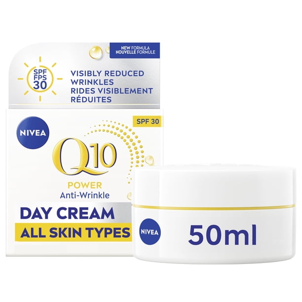 Crema de cuidado diurno NIVEA Q10 Plus ANTIARRUGAS SPF 30 50 ml