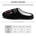 thumbnail image 2 of Vampire Diaries Women's Cotton Slippers Warm Plush Lining Non-Slip Shoes Soft House Slippers Footwear 9-10(40-41), 2 of 8