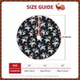 thumbnail image 2 of Sikiie Cartoon Sharks Nativity Christmas Tree Skirt, Jesus Christian Winter Holiday Tree Mat Decoration(30-48IN)30", 2 of 6