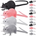 thumbnail image 1 of 16 piezas de rata falsa Kawaii ratón miniatura ratones ornamento Halloween dormitorio jardín decoraciones, 1 of 5