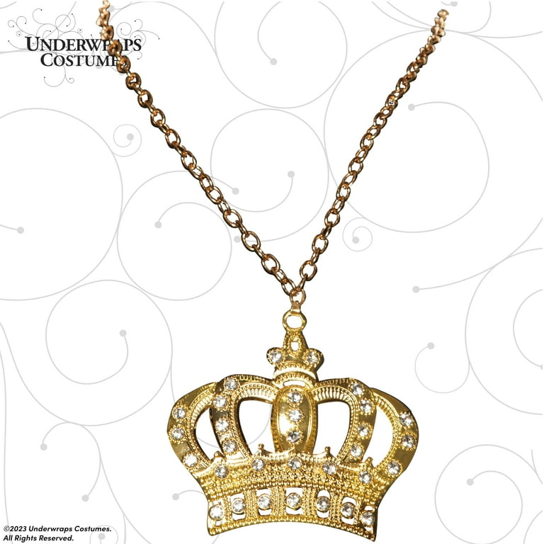 Underwraps Crown Necklace Accessory - Halloween Accesories for Men