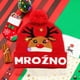 thumbnail image 5 of Adornos navideños, gorro navideño LED de moda invernal, gorro de punto con estampado de Papá Noel y pompón, gorro de lana con protección cálida para las orejas, imprescindible para la decoración navid, 5 of 6