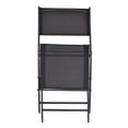 thumbnail image 4 of Topcobe Set of 4 Outdoor Patio Foldable Chairs, Outdoor Patio Furniture for Balcony Garden Backyard, 4 of 10