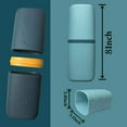 thumbnail image 2 of 2pcs Travel Toothbrushes Case Toothpaste Storage Box Cup, Toothbrushes Travel Case for Trips And Daily Business Home Camping School Supplies, 2 of 6