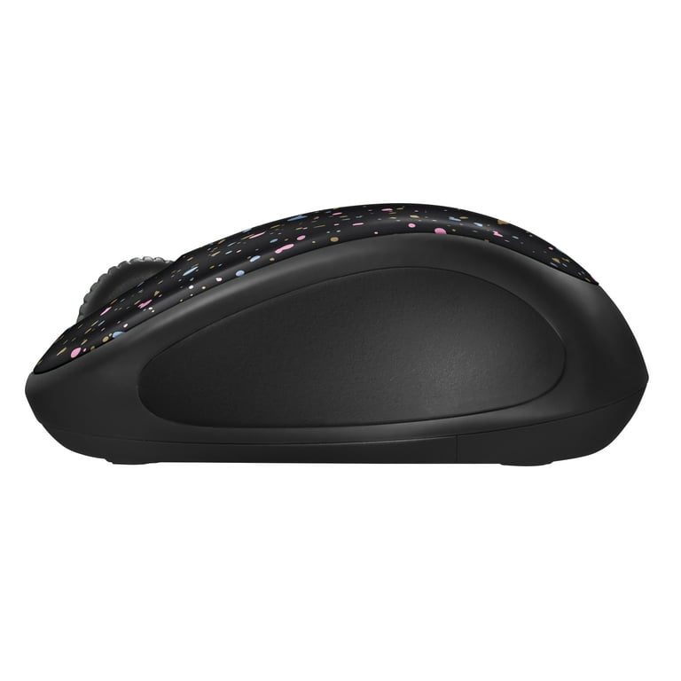 Logitech Plug & Play Optical Wireless Mouse, Black, Walmart