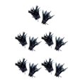 thumbnail image 1 of Guardurnaity Muñequeras de plumas de plumas para accesorios de disfraces de fiesta de cosplay Negro Type2, 1 of 1