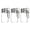 20pcs-A, variant on 3pcs 7ml Mini Glass Bottles with Aluminum Lids – Small Wishing Bottle, Spell Jar, Message Vial Keychains for DIY Party Favors