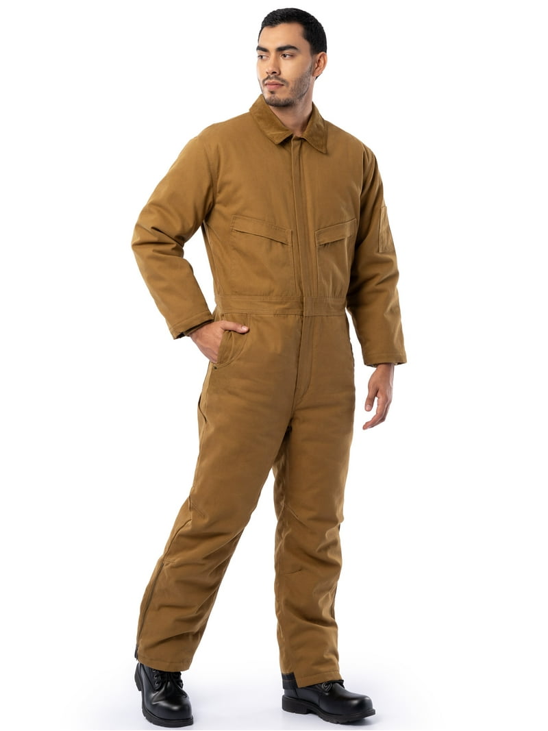 Wrangler Workwear Men's Long Sleeve Insulated Flex Duck Rugged