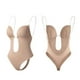 thumbnail image 3 of Moldeador de cuerpo elástico para mujer, sujetador con aros, moldeador de cuerpo con escote en U para uso informal Color de piel, 3 of 3