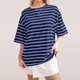 thumbnail image 2 of Camiseta de Manga Corta de Cuello Redondo de Impresión Cómoda Casual para las Mujeres, Camisetas Cortas para las Mujeres, 2 of 6