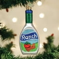 thumbnail image 2 of Bottle of Ranch Dressing Christmas Holiday Ornament Glass, 2 of 4